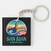 Porte-clés San Juan Puerto Rico (Dos)