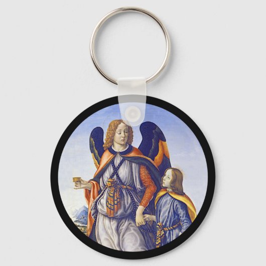 Porte-clés San Rafael Saint Raphael (Recto)