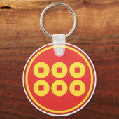 Porte-clés Sanada Clan Kamon (Recto)