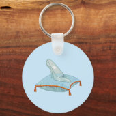 Porte-clés Sandale de verre (Recto)