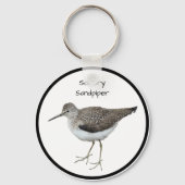 Porte-clés Sandpiper solitaire (Recto)