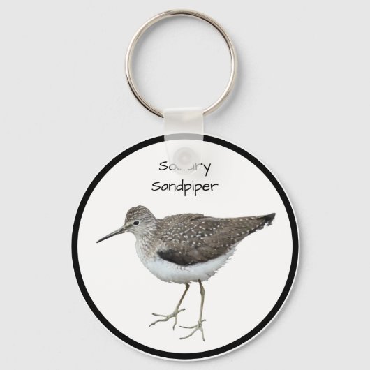 Porte-clés Sandpiper solitaire (Recto)