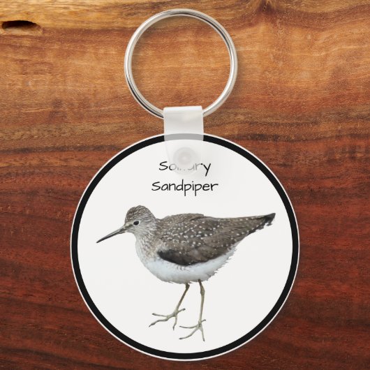 Porte-clés Sandpiper solitaire (Recto)