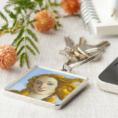 Porte-clés Sandro Botticelli - Détail de la naissance de Vénu (Côté)