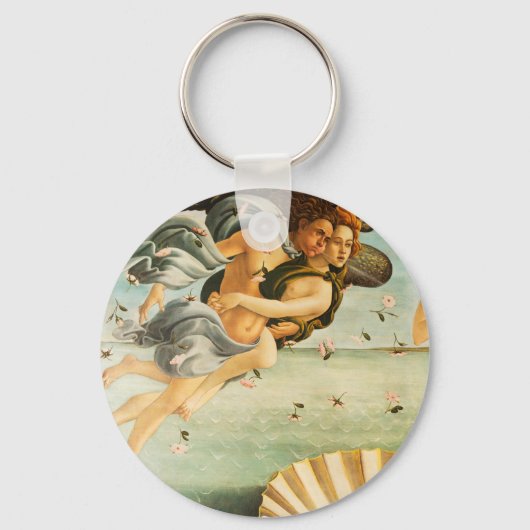 Porte-clés Sandro Botticelli La Naissance de Vénus Zéphyr, Ch (Recto)