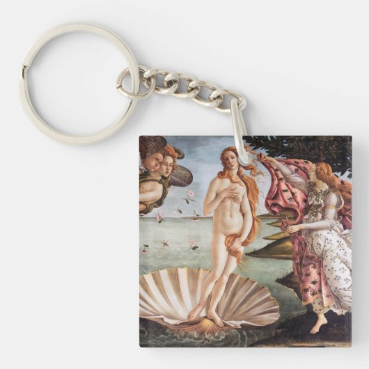 Porte-clés Sandro Botticelli - Naissance de Vénus (Devant)
