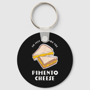 Porte-clés Sandwich au fromage Pimento - Drôles de golfeurs m
