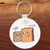 Porte-clés Sandwich Love Porte - clé (Recto)