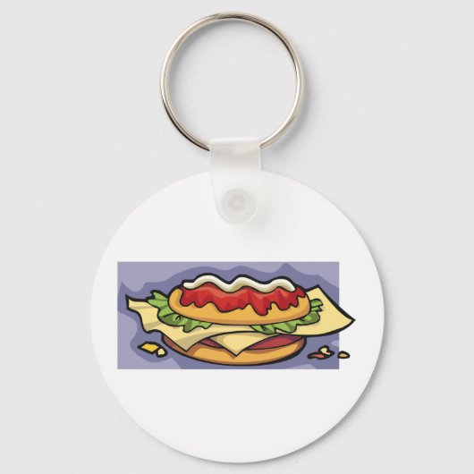 Porte-clés Sandwich rempli (Recto)