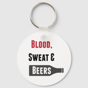 Porte-clés Sang, transpiration et bières