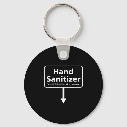 Porte-clés Sanitizer à main pour hommes - Amusant Adulte Noël (Recto)