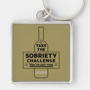 Porte-clés Sans Alcool Et Sobre
