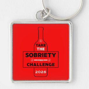 Porte-clés Sans Alcool Et Sobre