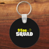 Porte-clés Sans Audience - Sourd - Incapable D'Entendre - Sou (Recto)