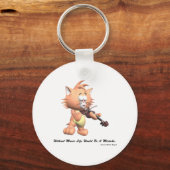 Porte-clés Sans musique (Recto)