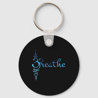 Porte-clés Sanskrit Zen Yoga Meditation Breathing Symbol 