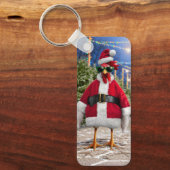 Porte-clés Santa Chicken (Recto)