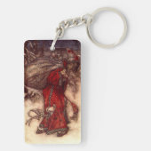 Porte-clés Santa Claus Arthur Rackham (Dos)