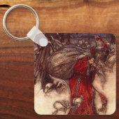 Porte-clés Santa Claus Arthur Rackham (Recto)