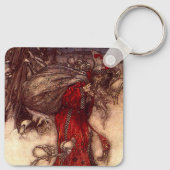 Porte-clés Santa Claus Arthur Rackham (Dos)