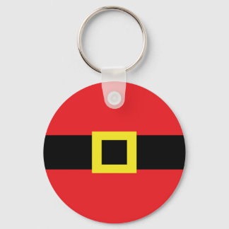 Porte-clés Santa Claus Belly Belt Buckle Fête Noël