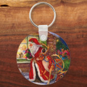 Porte-clés Santa claus et rudolph (Recto)