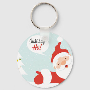 Porte-clés Santa Claus - juste dire go