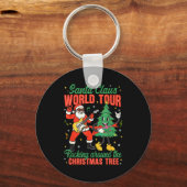 Porte-clés Santa Claus World Tour Rocking Around The Christma (Recto)