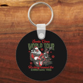 Porte-clés Santa Claus World Tour Rocking Around The Christma (Recto)