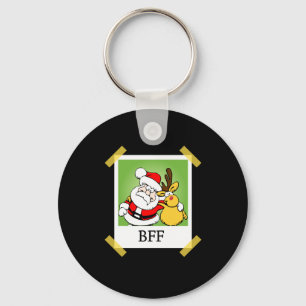Porte-clés Santa & Reindeer BFF's