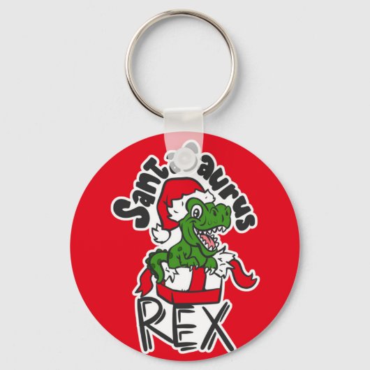 Porte-clés Santasaurus (Recto)