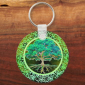 Porte-clés Santé de l'arbre de vie (Recto)