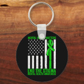 Porte-clés Santé mentale Sensibilisation à la santé mentale M (Recto)