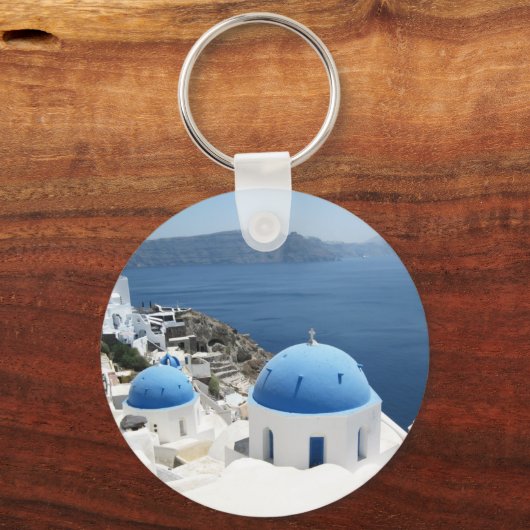 Porte-clés Santorin Grèce (Recto)