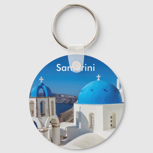 Porte-clés Santorin Grèce (Recto)