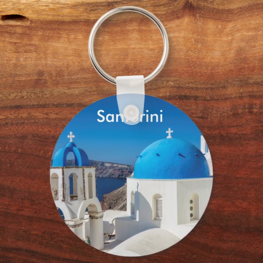 Porte-clés Santorin Grèce (Recto)