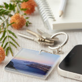 Porte-clés Santorini Greece Souvenir Acrylic Keychain (Devant Droit)