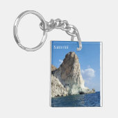 Porte-clés Santorini Greece Souvenir Acrylic Keychain (Devant gauche)