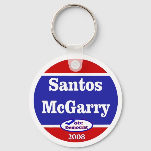 Porte-clés Santos McGarry en 2008 (Recto)