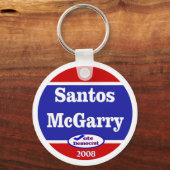 Porte-clés Santos McGarry en 2008 (Recto)