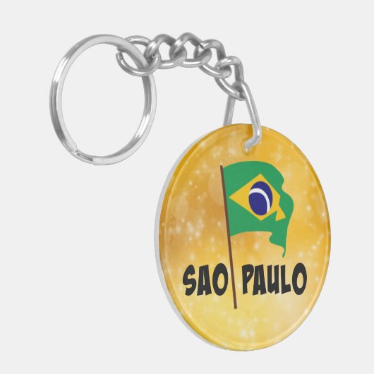 Porte-clés Sao Paulo, Drapeau du Brésil (Devant gauche)