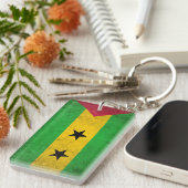 Porte-clés Sao Tome-et-Principe (Devant droit)