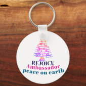 Porte-clés Sapin de Noël (Recto)