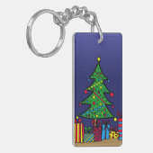 Porte-clés sapin de Noël (Devant gauche)