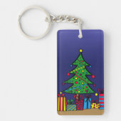 Porte-clés sapin de Noël (Devant)