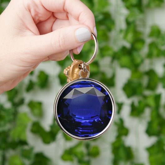 Porte-clés Sapphire Gemstone Blue (Main)