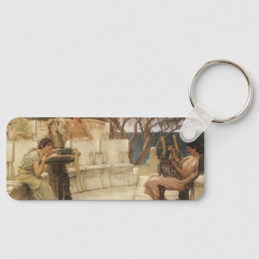 Porte-clés Sappho et Alcaeus par Sir Lawrence Alma Tadema (Recto)