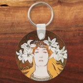 Porte-clés Sarah Bernhardt, Mucha (Recto)