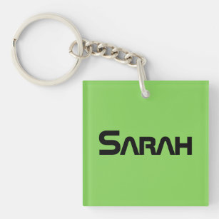 Porte-clés Sarah police futuriste de orpheline Black