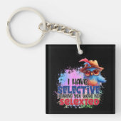 Porte-clés Sarcasme mot art oiseau sélection (Devant)